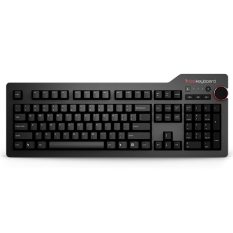 Das Keyboard 4 Professional tastiera USB QWERTY Inglese US Nero (DASK4MKPROSIL-USEU)