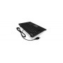 KeySonic ACK-595 C+ tastiera USB Inglese US Nero (12509)