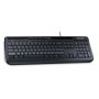 Microsoft Wired Keyboard 600, DE tastiera USB QWERTZ Tedesco Nero (ANB-00008)