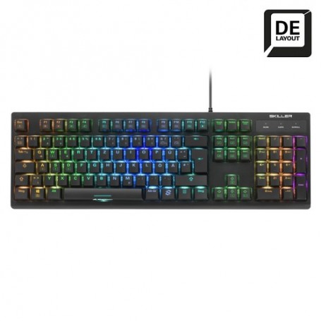 Sharkoon SKILLER SGK30 tastiera USB QWERTZ Tedesco Nero (4044951030002)