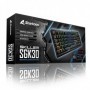 Sharkoon SKILLER SGK30 tastiera USB QWERTY Inglese US Nero (4044951030019)