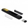 DeLOCK 64092 puntatore wireless Nero (64092)