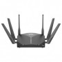 D-Link DIR-3060 router wireless Gigabit Ethernet Banda tripla (2.4 GHz/5 GHz/5 GHz) Nero (DIR-3060)