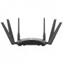 D-Link DIR-3060 router wireless Gigabit Ethernet Banda tripla (2.4 GHz/5 GHz/5 GHz) Nero (DIR-3060)