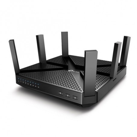 TP-LINK Archer C4000 router wireless Gigabit Ethernet Banda tripla (2.4 GHz/5 GHz/5 GHz) Nero (ARCHER C4000 V1)