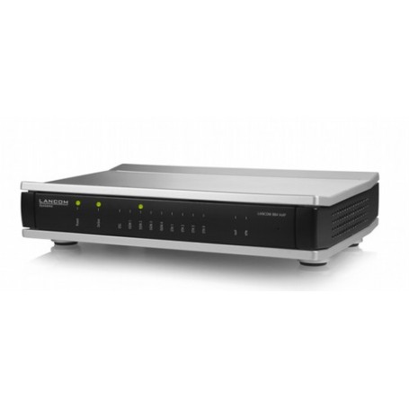 Lancom Systems 884 VoIP router cablato Gigabit Ethernet Nero, Argento (62082)