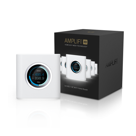 AmpliFi HD Mesh Router router wireless Gigabit Ethernet Dual-band (2.4 GHz/5 GHz) Bianco (AFI-R)
