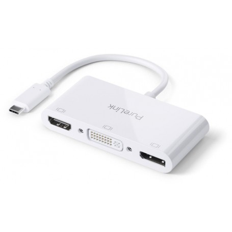 PureLink IS250 hub di interfaccia USB 3.2 Gen 1 (3.1 Gen 1) Type-C Bianco (IS250)