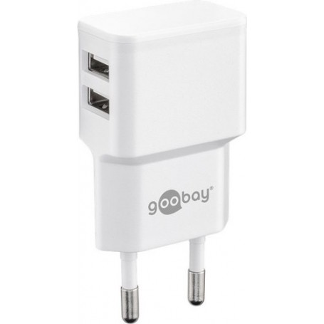 Goobay 44952 Caricabatterie per dispositivi mobili Bianco Interno (44952)