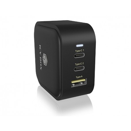 ICY BOX IB-PS103-PD Caricabatterie per dispositivi mobili Nero Interno (IB-PS103-PD)