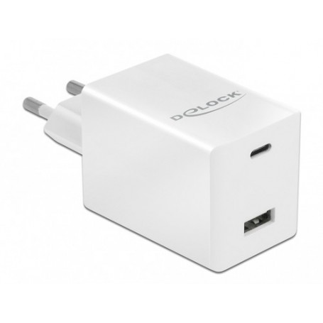 DeLOCK 41448 Caricabatterie per dispositivi mobili Bianco Interno (41448)