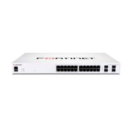 Fortinet FS-124F-FPOE switch di rete Supporto Power over Ethernet (PoE) 1U Bianco (FS-124F-FPOE)