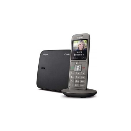 Gigaset CL 660 Telefono DECT Antracite, Nero (S30852-H2804-B101)