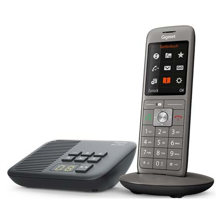 Gigaset CL660A Telefono DECT Antracite, Nero (S30852-H2824-B111)