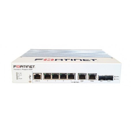 Fortinet FortiGate Rugged 60F firewall (hardware) 6000 Mbit/s (FGR-60F)