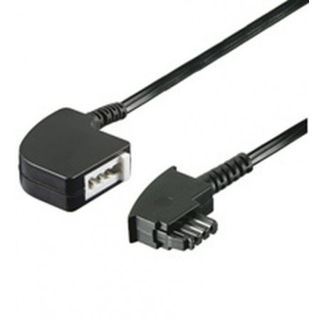 Goobay 68000 cavo telefonico 15 m Nero (68000)