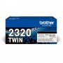 Brother TN-2320TWIN cartuccia toner 1 pz Originale Nero (TN2320TWIN)