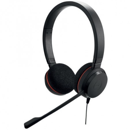 Jabra Evolve 20 UC Stereo Cuffia Padiglione auricolare USB tipo A Nero (4999-829-209)