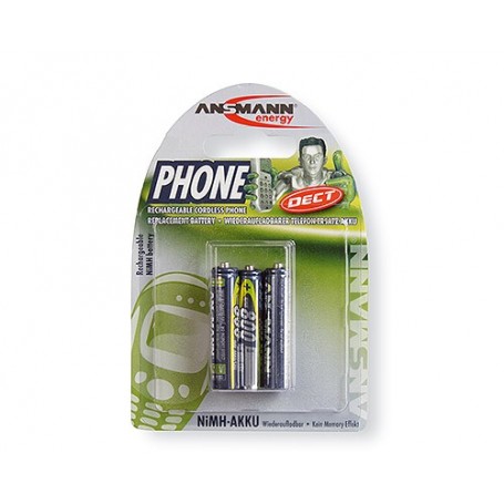 Ansmann 800 mAh DECT Mini Stilo AAA Nichel-Metallo Idruro (NiMH) (5030142)