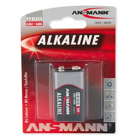 Ansmann 9V E-Block Alcalino (1515-0000)