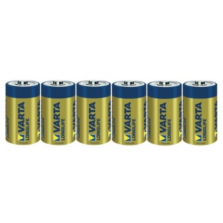Varta Longlife Extra D, 6x Batteria monouso Alcalino (4120101306)