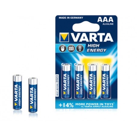 Varta High Energy AAA Batteria monouso Mini Stilo AAA Alcalino (04903 110 414)