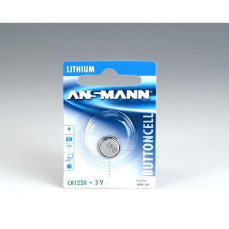 Ansmann Lithium CR 1220, 3 V Battery Batteria monouso Ioni di Litio (5020062)