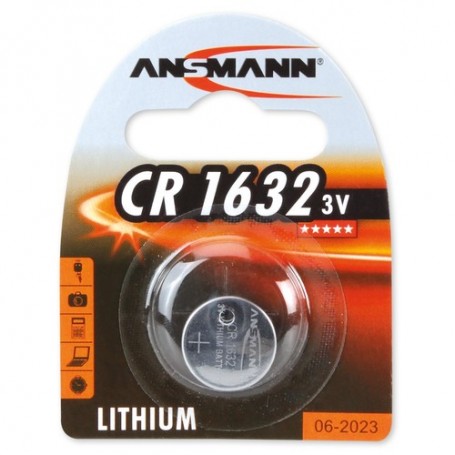 Ansmann 1516-0004 batteria per uso domestico Batteria monouso CR1632 Litio (1516-0004)