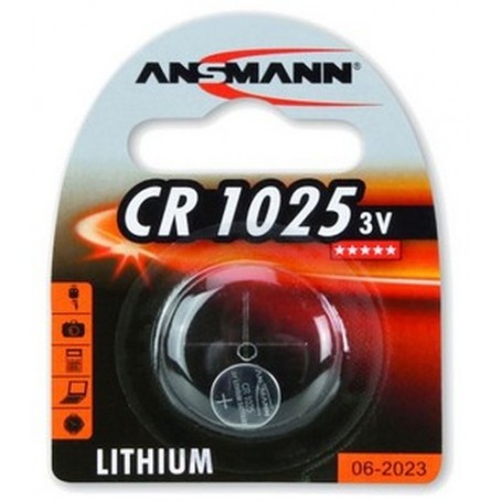 Ansmann 3V Lithium CR1025 Batteria monouso Litio (1516-0005)