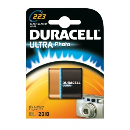 Duracell Ultra Photo 223 Batteria monouso 6V Nichel – oxyhydroxide (NiOx) (5000394223103)