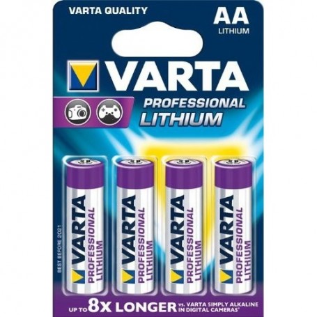 Varta Professional Lithium AA Batteria monouso Stilo AA Litio (06106301404)
