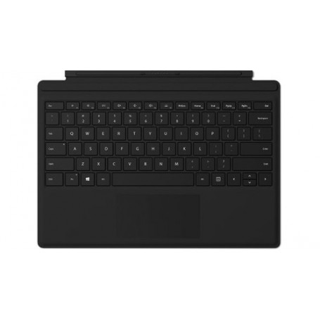Microsoft Surface Pro Signature Type Cover Nero Microsoft Cover port QWERTZ Tedesco (GKG-00005)