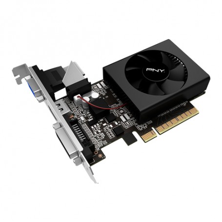 PNY GeForce GT 730 2GB Single Fan NVIDIA GDDR3 (VCG7302D3SFPPB)