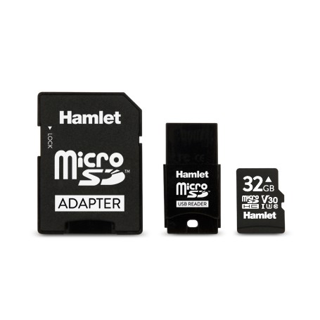 Hamlet XSD032-U3V30 memoria flash 32 GB MicroSD Classe 10 (XSD032-U3V30)