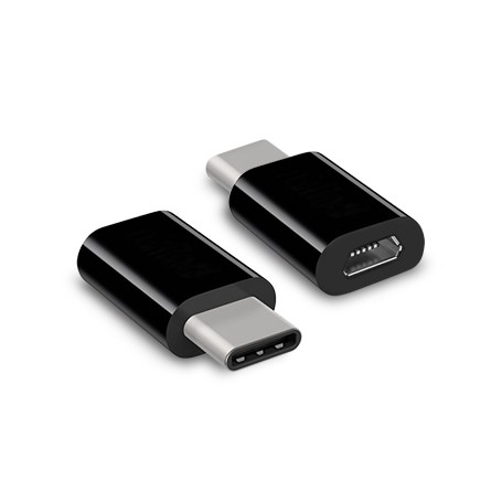 Hamlet XADTC-UM-MF adattatore per inversione del genere dei cavi USB-C Micro USB Nero (XADTC-UM-MF)