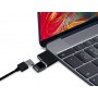 Hamlet XADTC-U2A-MF adattatore per inversione del genere dei cavi USB Type-C USB tipo A Nero (XADTC-U2A-MF)