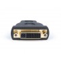 Hamlet XVAHDM-DV adattatore per inversione del genere dei cavi HDMI DVI Nero (XVAHDM-DV)