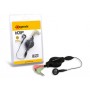 Hamlet XRCAUMI VOIP 1.2 earphones + Mic Retractable Cuffie Cablato Musica e Chiamate Nero (XRCAUMI)