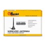 Hamlet HNWA018 Wireless Antenna 2.4GHz 1.8dBi Indoor Desktop antenna di rete 1,8 dBi (HNWA018)