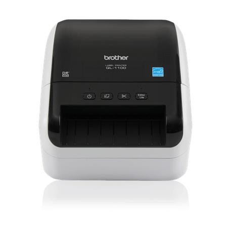 Brother QL-1100U stampante per etichette (CD) Termica diretta 300 x 300 DPI Cablato (QL1100UA1)