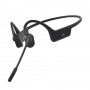 Aftershokz OpenComm Auricolare Wireless A clip, Passanuca Musica e Chiamate USB tipo-C Bluetooth Nero (ASC100BK)