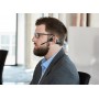 Aftershokz OpenComm Auricolare Wireless A clip, Passanuca Musica e Chiamate USB tipo-C Bluetooth Nero (ASC100BK)