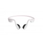 Aftershokz OpenMove Auricolare Wireless A clip, Passanuca Musica e Chiamate USB tipo-C Bluetooth Rosa, Bianco (AS660HP)