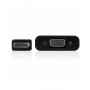 Vultech SN10407 cavo e adattatore video 0,135 m DisplayPort VGA (D-Sub) Nero (SN10407)