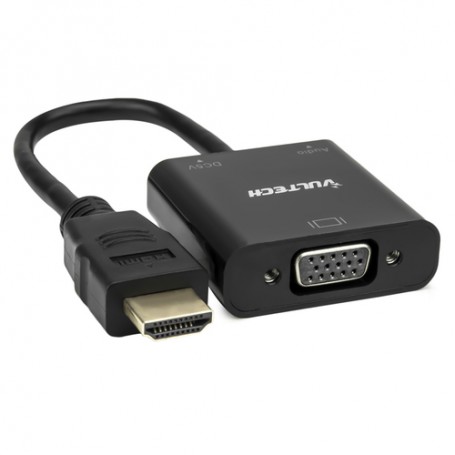 Vultech SN21707 cavo e adattatore video VGA (D-Sub) HDMI tipo A (Standard) Nero (SN21707)