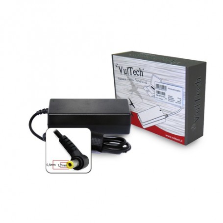 Vultech AC19342A-312 adattatore e invertitore Interno 60 W Nero (AC19342A-312)