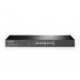 TP-LINK TL-SF1016 switch di rete Non gestito Fast Ethernet (10/100) 1U Nero (TL-SF1016)