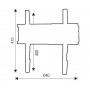 ITB OM06144 Supporto TV a parete 165,1 cm (65") Nero (OM-SLIM600)