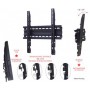 ITB AMOM06145 Supporto TV a parete 127 cm (50") Nero (OM-TILT600)