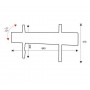 ITB OM06129 Supporto TV a parete 2,03 m (80") Nero (OM-TILT800)
